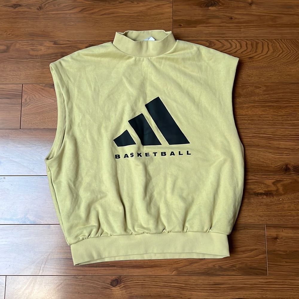 adidas Basketball Sleeveless Sweatshirt (brand new, never worn)